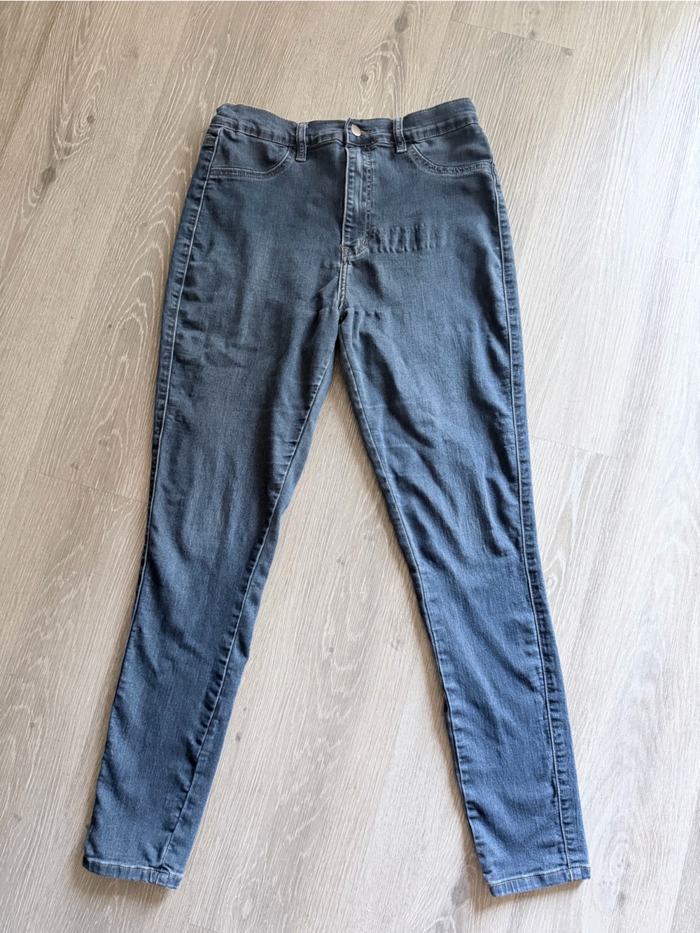Fashion Nova High waisted Dark Blue Stretch Pants Size 13